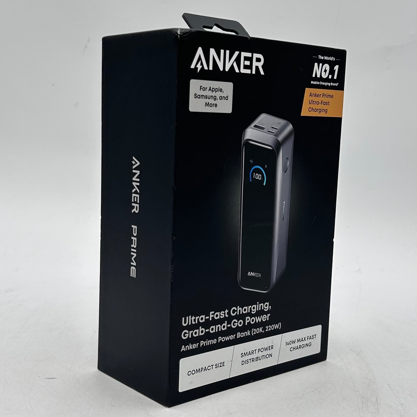 New Anker Prime Power 220W Power Bank A110B Black Ultra-Fast Charging