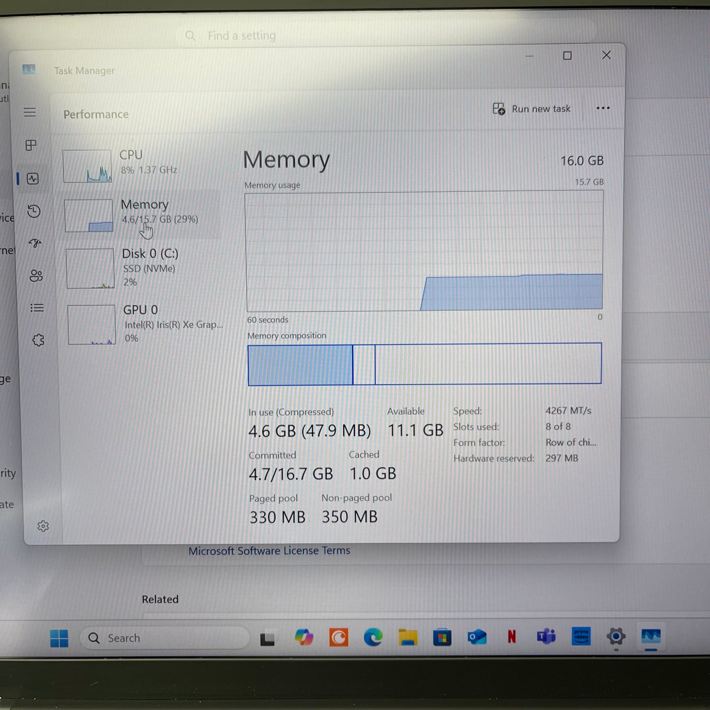Lenovo ThinkBook X1 Carbon Gen 9 14" i7-1185G7 3.0GHz 16GB RAM 512GB SSD