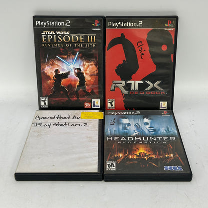 Lot of 9 Sony PlayStation 2 PS2 Games