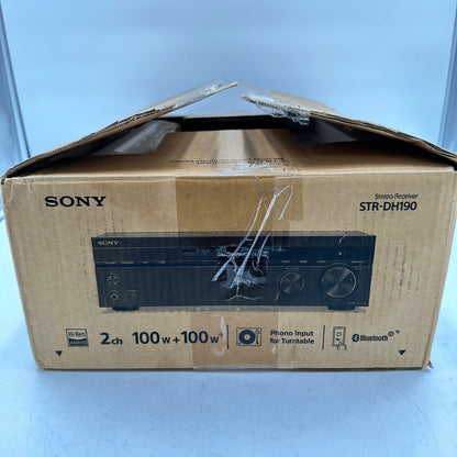 New Sony STR-DH190  Stereo Receiver STR-DH190/M