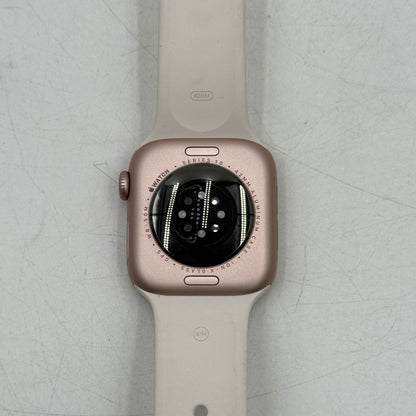 GPS Only Apple Watch Series 10 42MM Rose Gold Aluminum Light Blush Sport Band