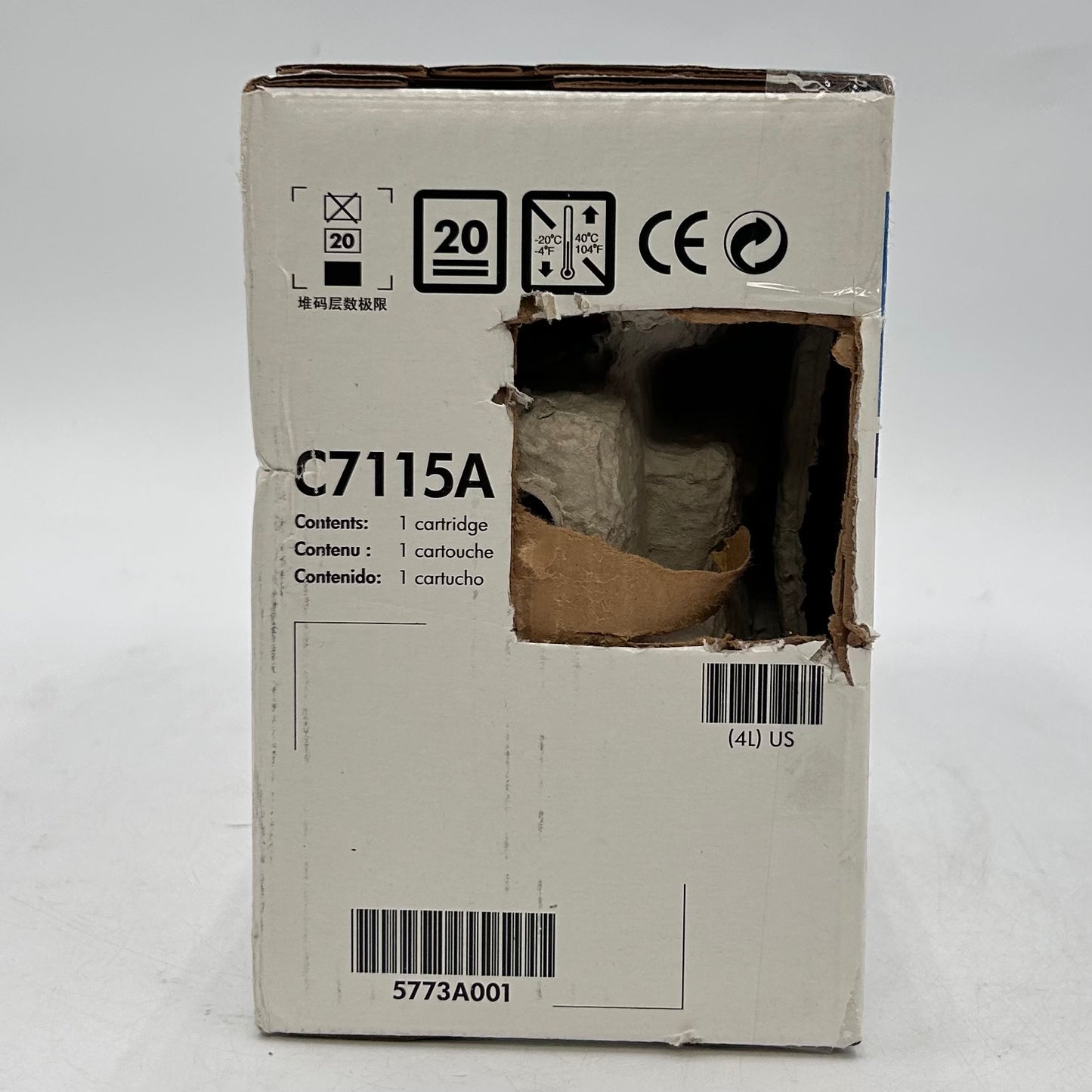 New HP 15A C7115A Black Print Cartridge