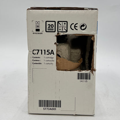 New HP 15A C7115A Black Print Cartridge