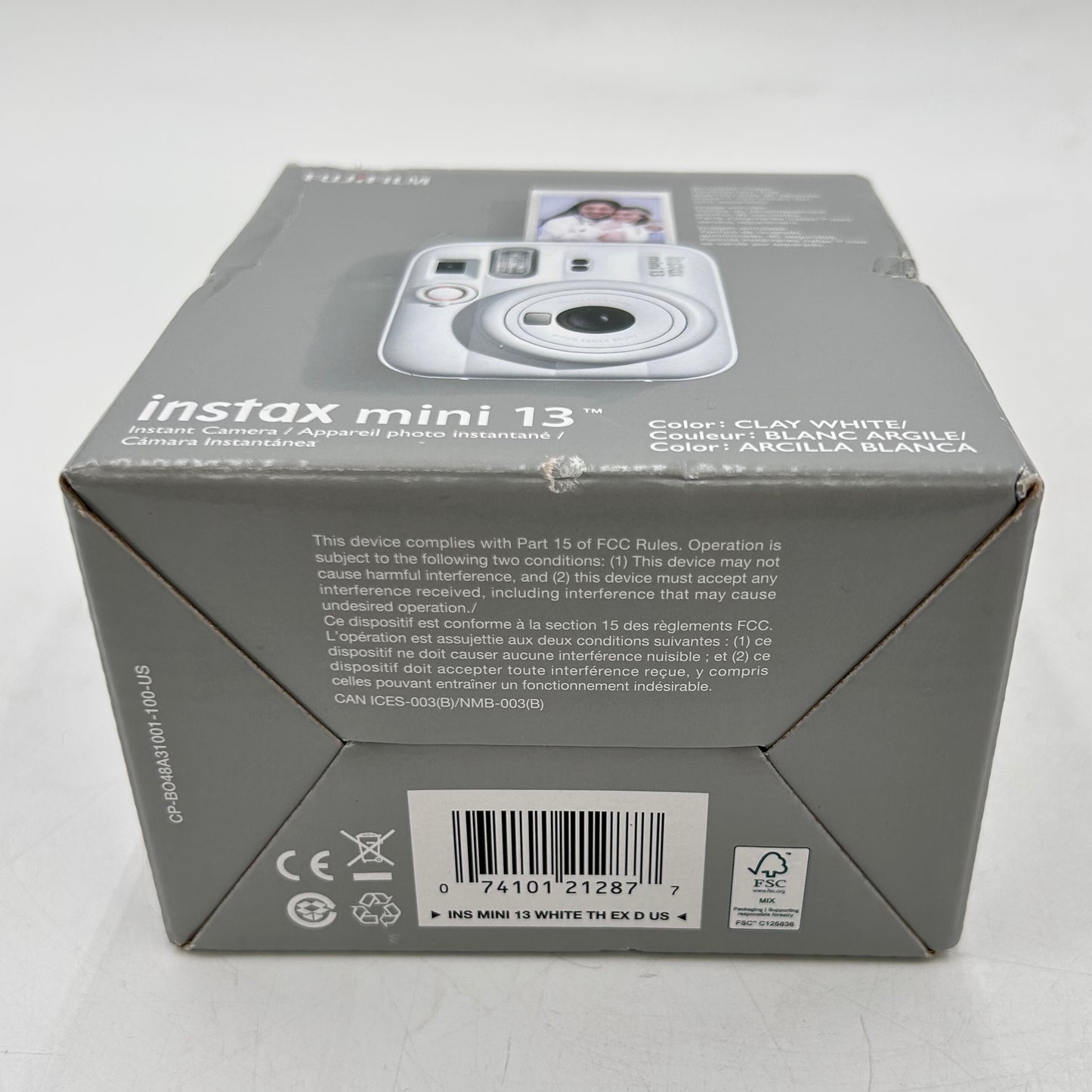 New FujiFlim Instax Mini 13 Instant Flim Camera CP-B048A31001-100-US