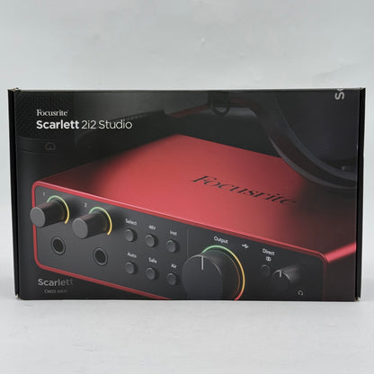 Scarlett 2i2 Studio USB Audio Interface AMS-SCARLETT-2I2-STU-4G
