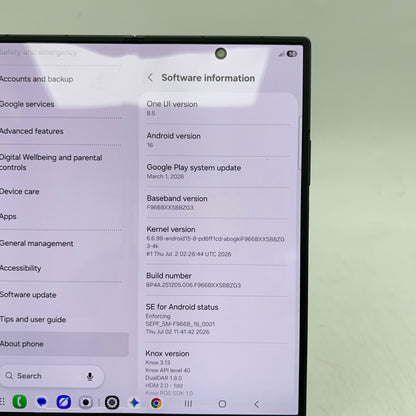 Factory Unlocked Samsung Galaxy Z Fold7 12GB RAM 512GB SM-F966B/DS Jetblack