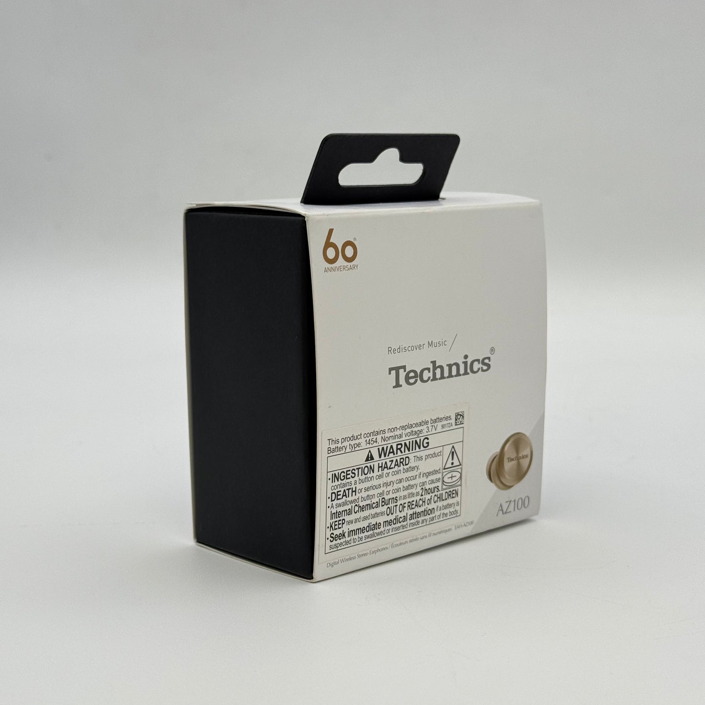 New Technics Digital Wireless Stereo Earphones Gold AZ100