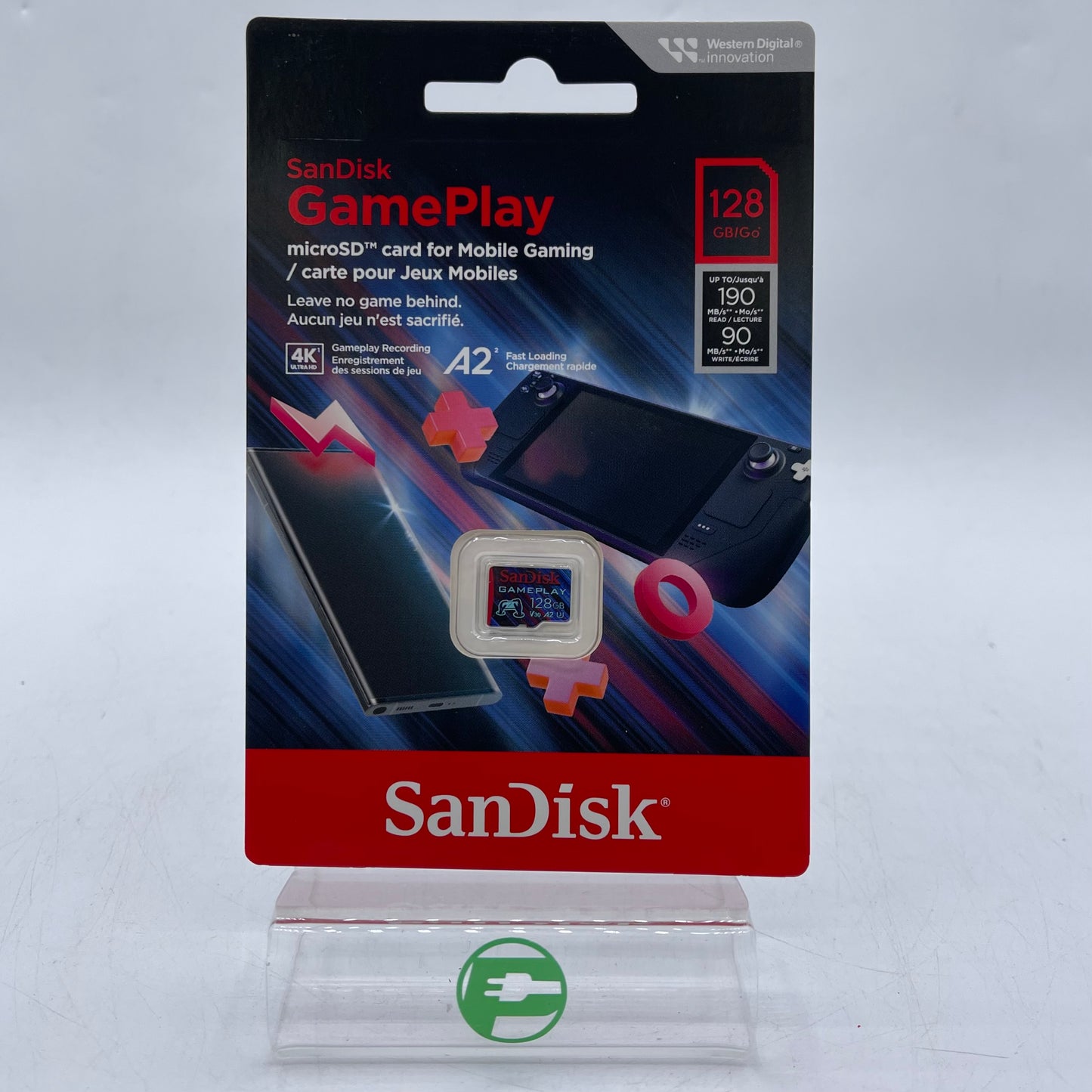 New SanDisk GamePlay 128GB microSD Card 4K SDSQXAA-128G-GN6XN