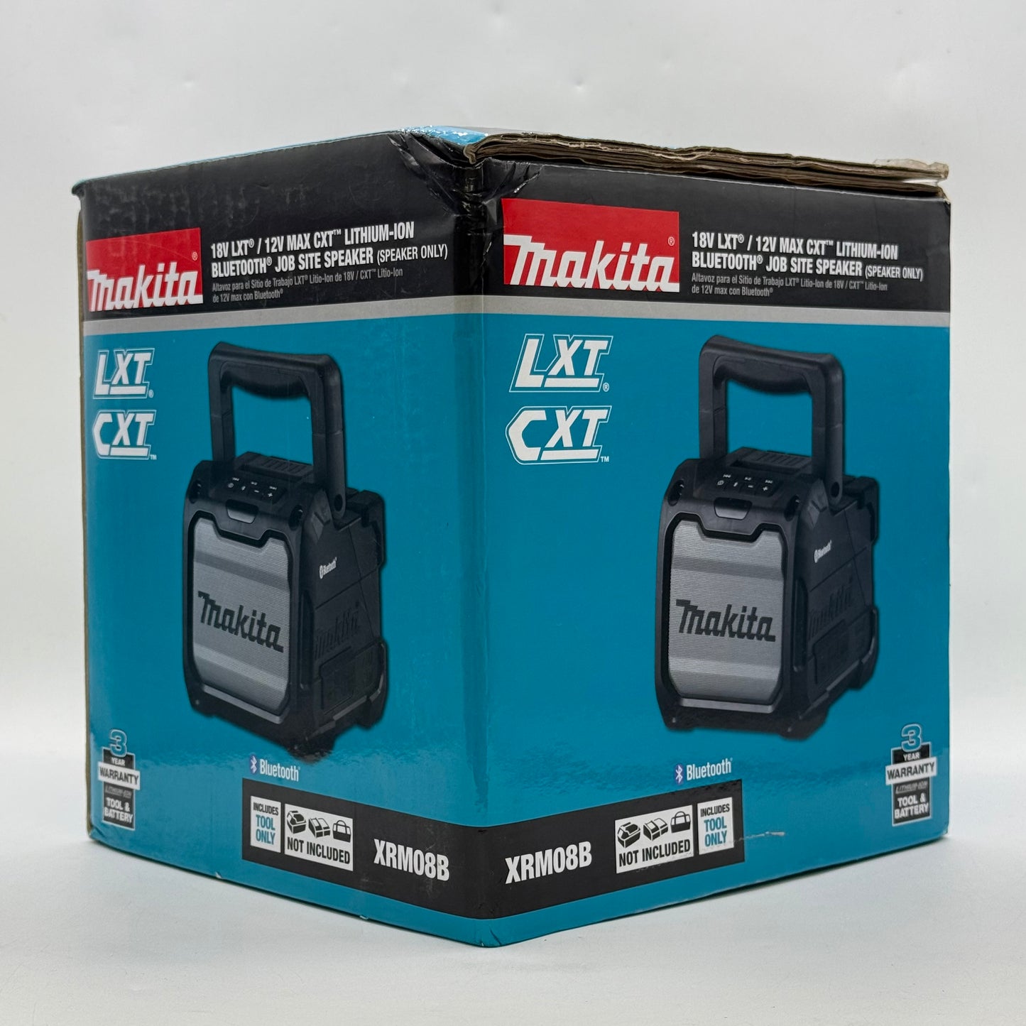 New Makita XRM08B 18V LXT/ 12V Max CXT Lithium-Ion Bluetooth Job Site Speaker