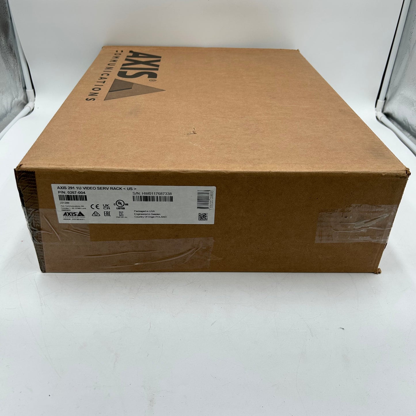 New Axis 291 1U Video Server Rack 0267-004