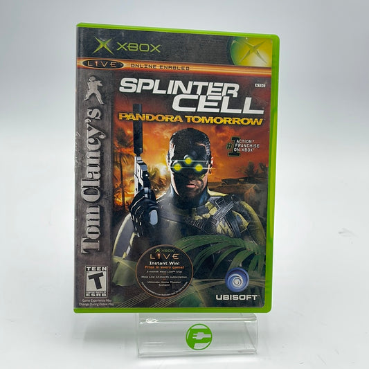 Splinter Cell Pandora Tomorrow  (Microsoft Xbox,  2004)