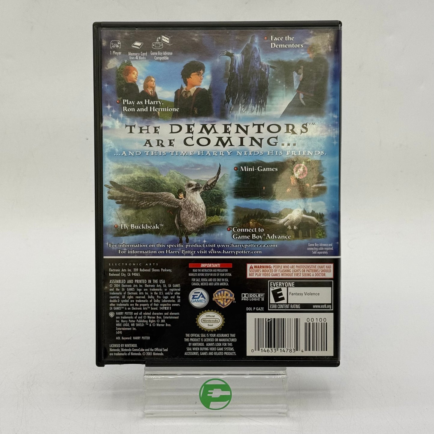 Lot of 2 Nintendo GameCube Harry Potter Games - See Description