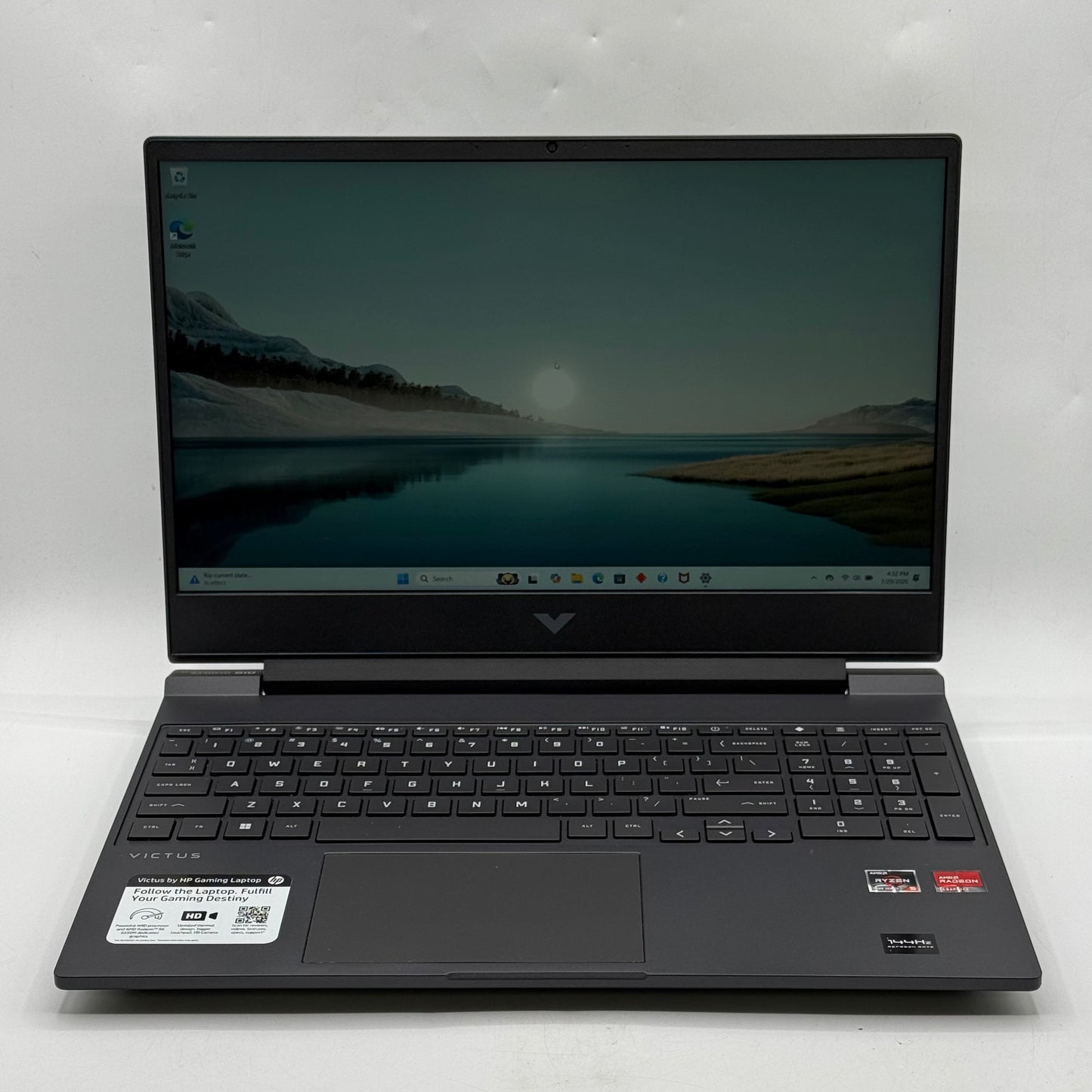 HP Victus 15-FB2063DX 15.6" Ryzen 5 7535HS 3.3GHz 8GB RAM 512GB SSD