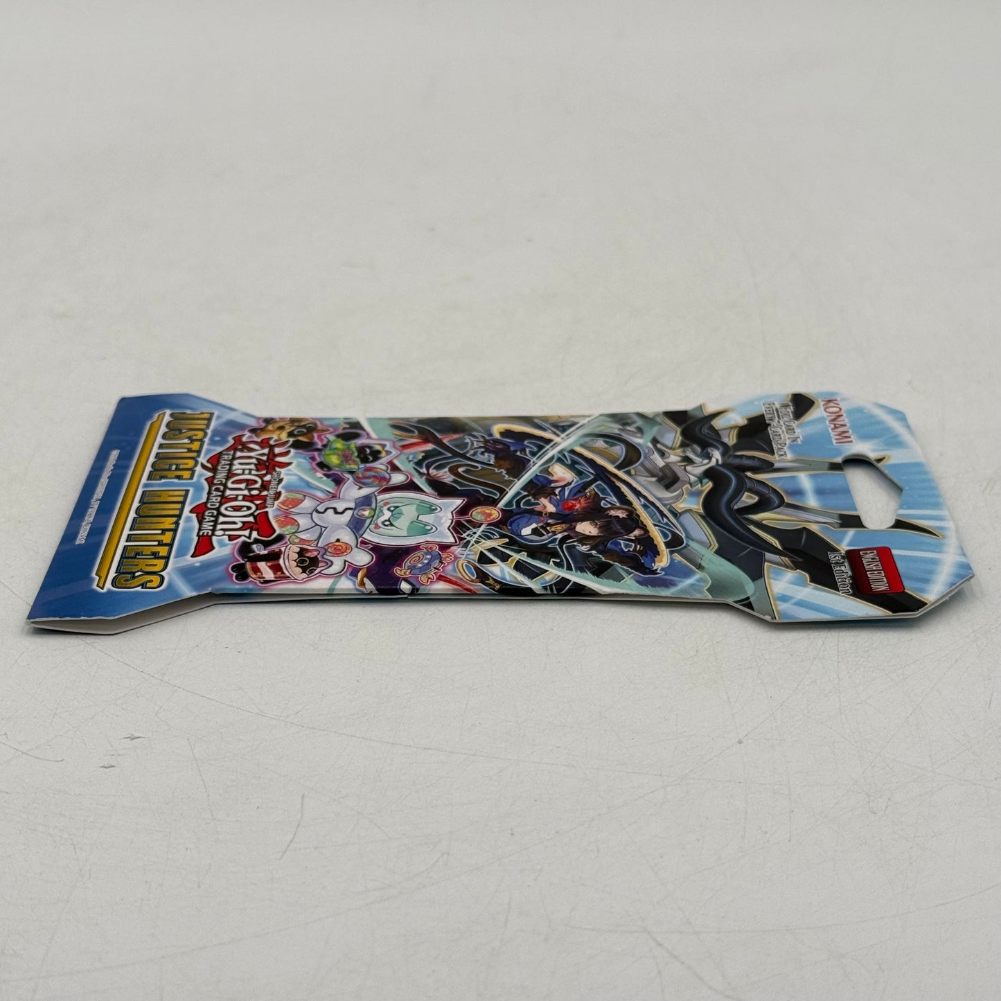 New Yui-Gi-Oh! Justice Hunters Sleeved Booster Pack 1st Edition