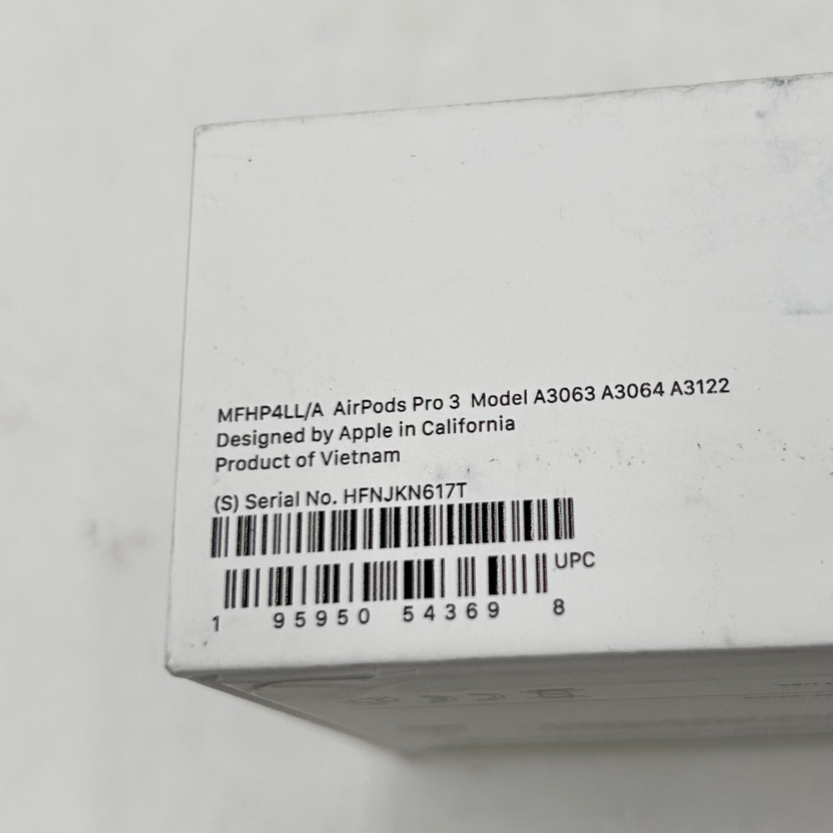 New Apple AirPods Pro 3rd Gen with MagSafe Charging Case MFHP4LL/A