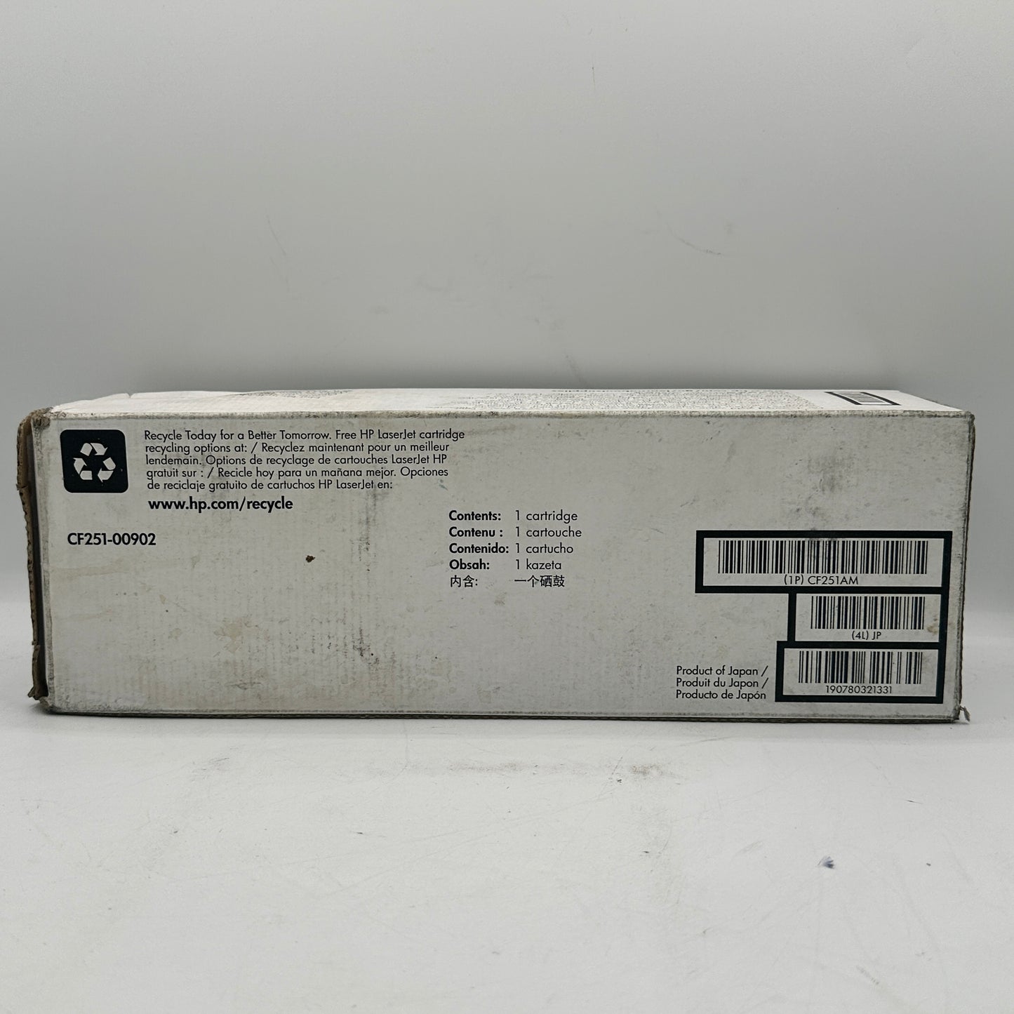 New HP Laserjet 410A  CF411A Cyan Cartridge