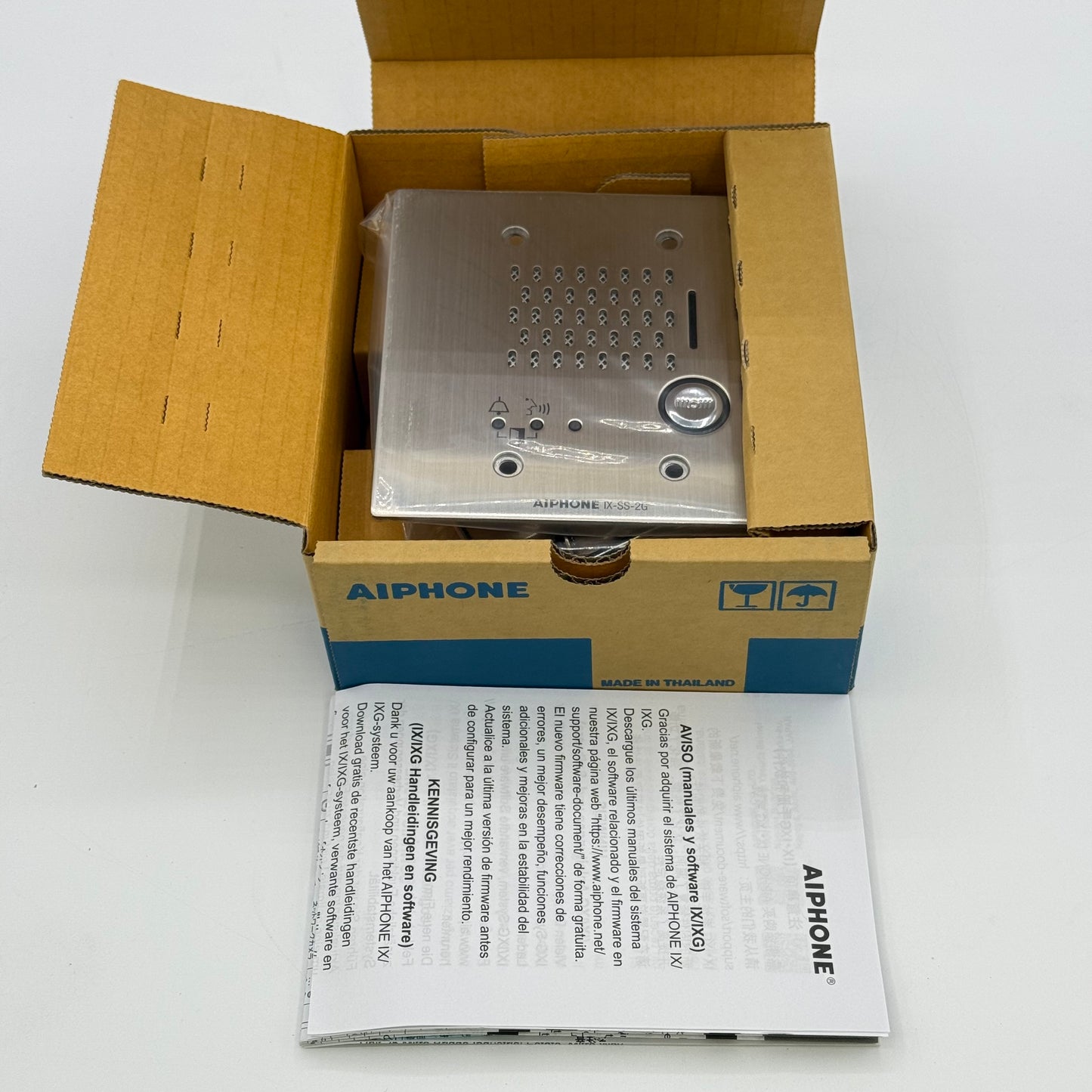 New Aiphone SIP Compatible Flush Mounted Door Station IX-SS-2G