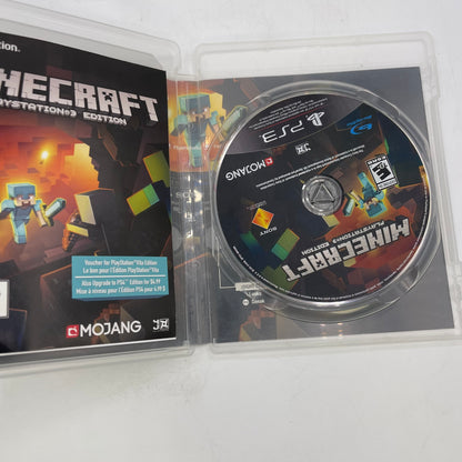 Minecraft Playstation 3 Edition (PlayStation 3 PS3, 2013)