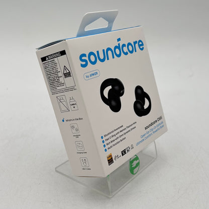 New Soundcore by Anker C50i Open Ear True Wireless Earbuds Black D1101