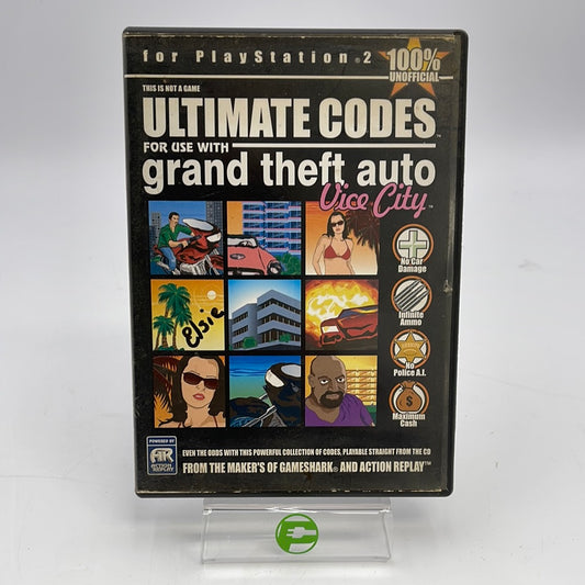 Ultimate Codes Grand Theft Auto Vice City  (Playstation 2,  NaN)