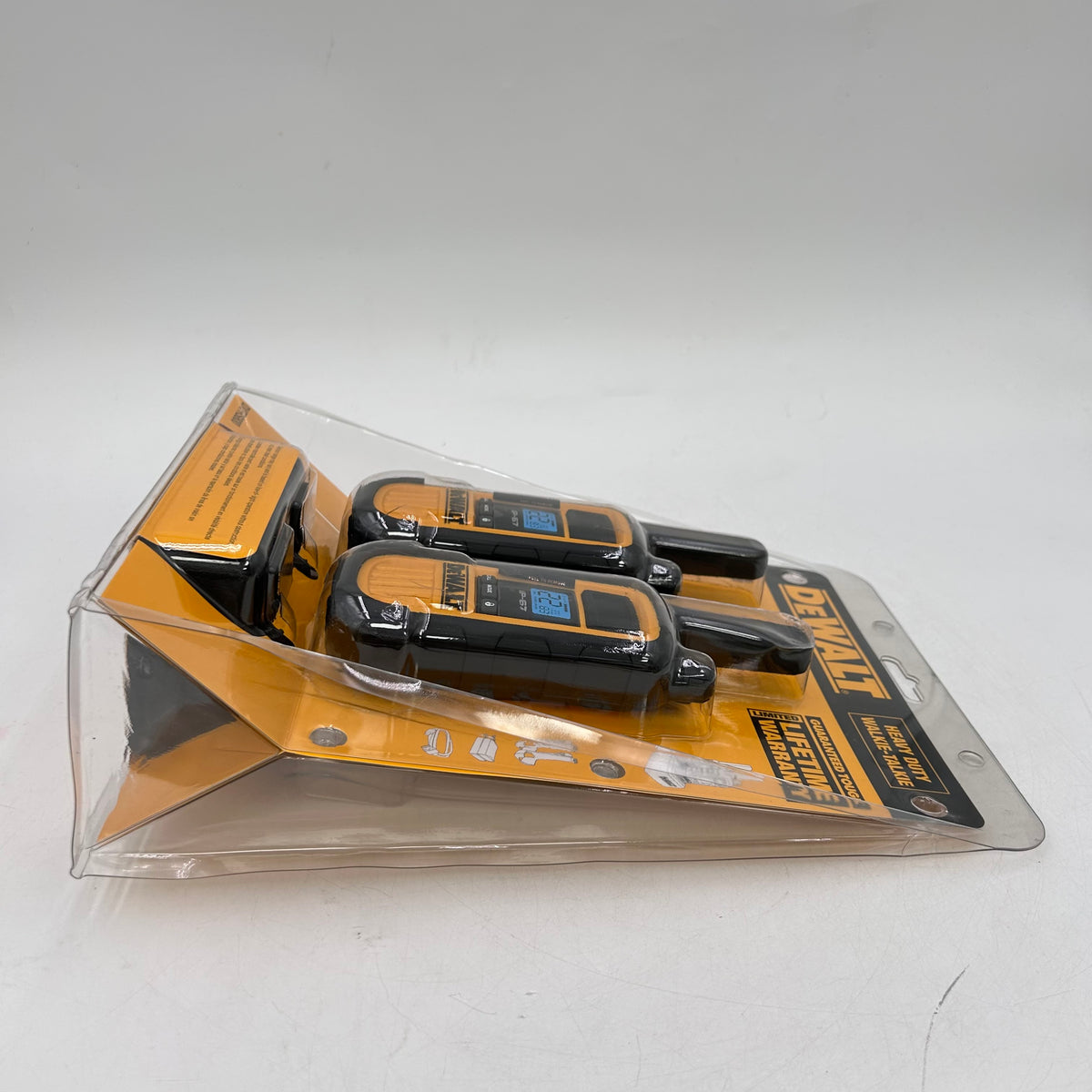 New DeWalt 22-Channel Two Way Heavy Duty Radio Walkie Talkies DXPRS800