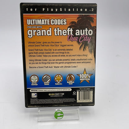 Ultimate Codes Grand Theft Auto Vice City  (Playstation 2,  NaN)