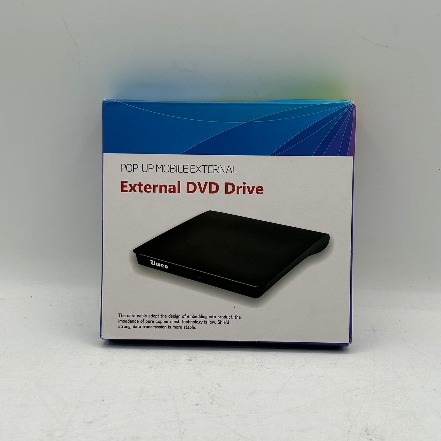 New Open Box POP-UP MOBILE EXTERNAL External DVD Drive LT801