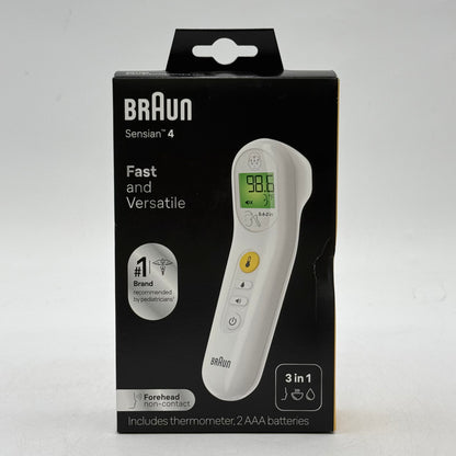 New Braun Sensian 4 No Touch 3-in-1 Thermometer BNT100USV2