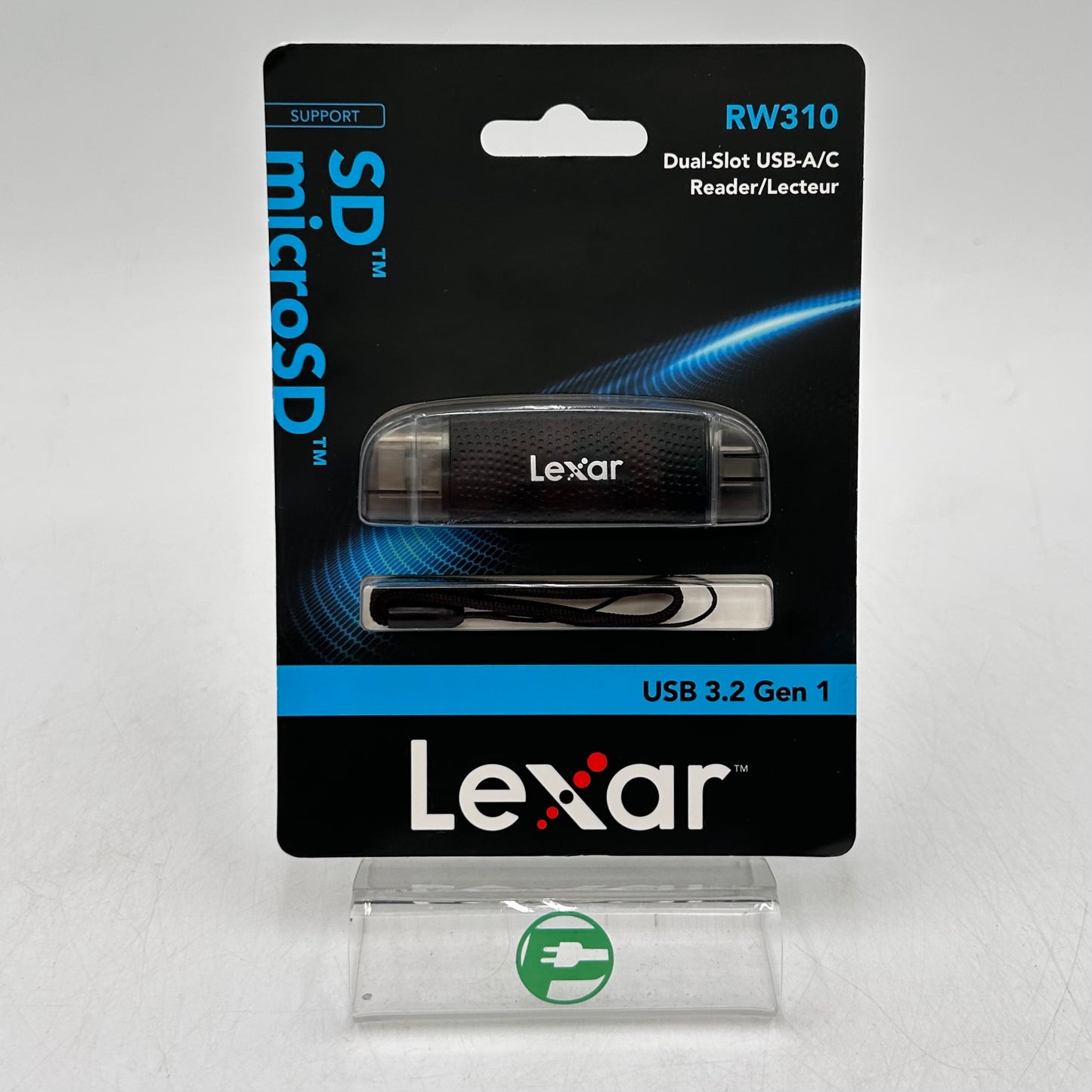 New Lexar RW310 Dual-Slot USB-A/C  3.1 GEN 1 Card Reader LRW310X-BNBNG