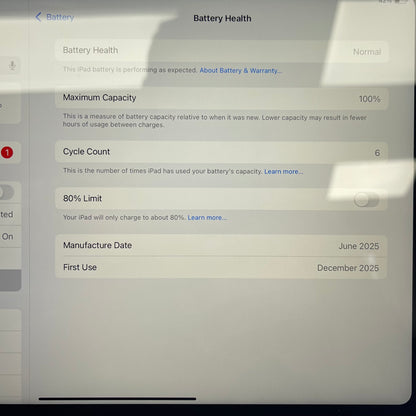 Unlocked Apple iPad 11" (A16) 128GB Blue MD7G4LL/A