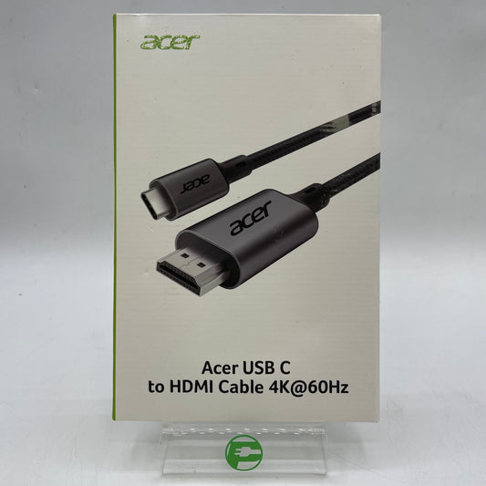New Acer USB C to HDMI Cable 4K@60 Hz 2M ACER-UC412