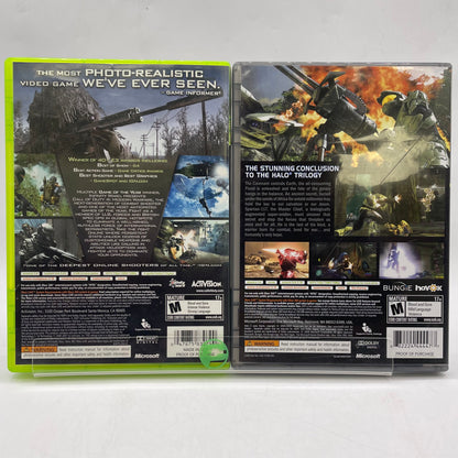 Lot of 2 Microsoft Xbox 360 Games Halo | COD 4