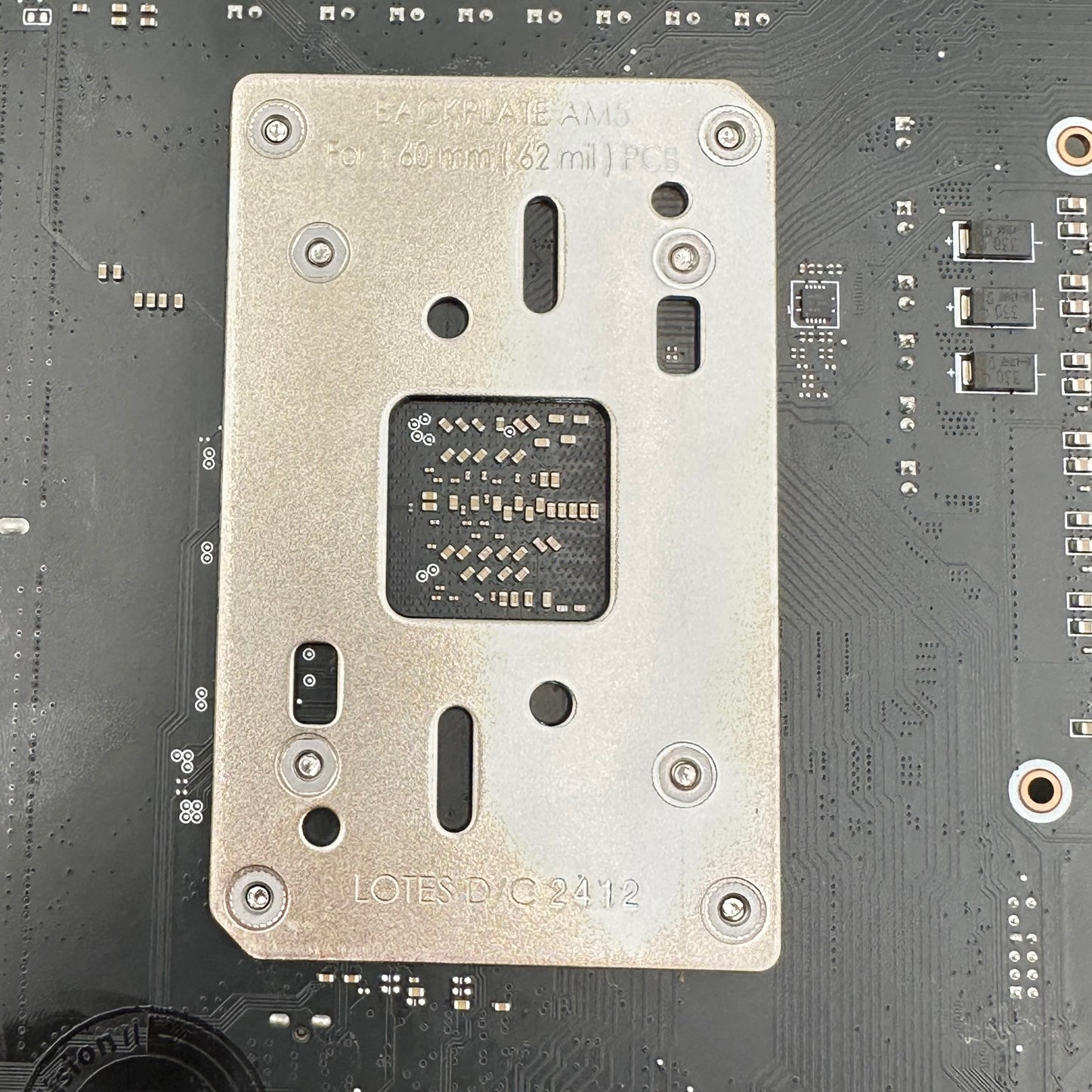 MSi PRO B650-VC WIFI AM5 ATX Motherboard Unit Only READ