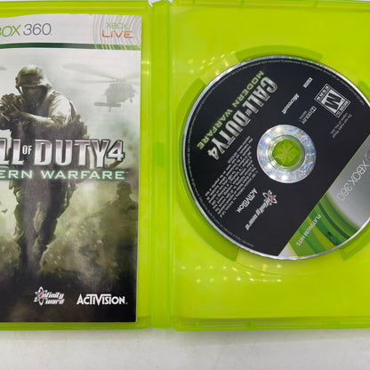 Lot of 2 Microsoft Xbox 360 Games Halo | COD 4