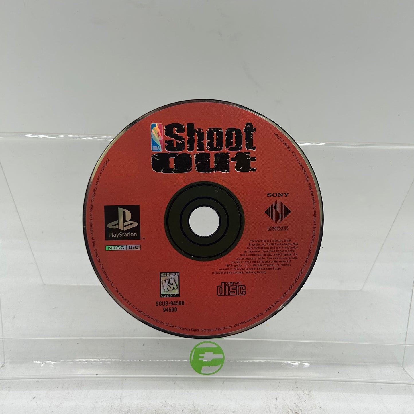 NBA Shoot Out  (Sony PlayStation 1 PS1,  1996)