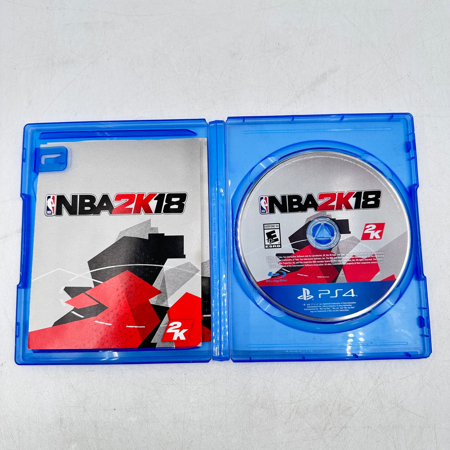 Lot of 4 Sony PlayStation 4 PS4 Games NBA 2K18, NBA 2K19, NBA 2K20, NBA 2K21