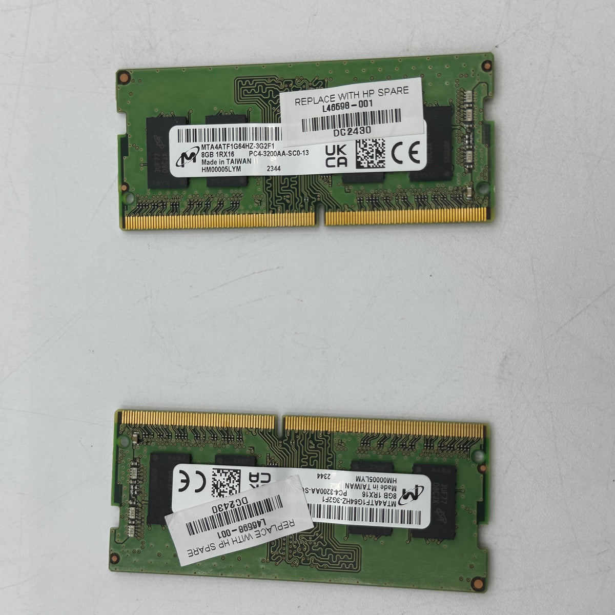 Micron 16GB (2x8GB) RAM DDR4 3200MHz MTA4ATF1G64HZ-3G2F1