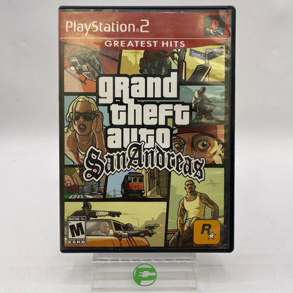 Grand Theft Auto San Andreas (PlayStation 2 PS2, 2004)