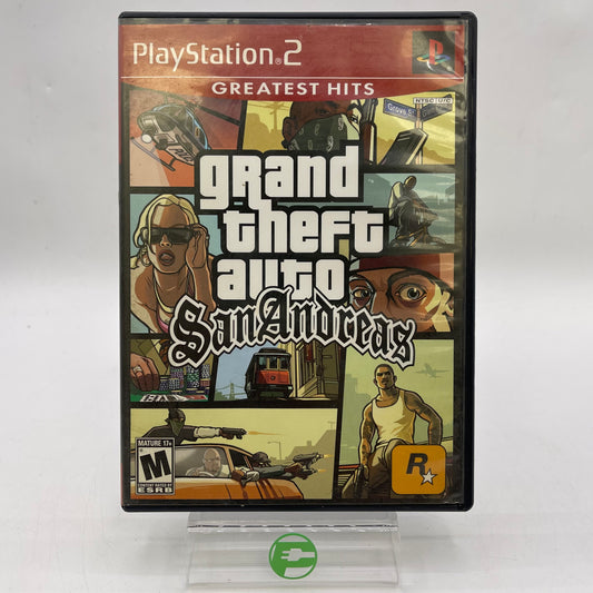Grand Theft Auto San Andreas (PlayStation 2 PS2, 2004)