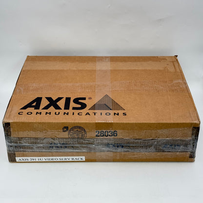 New Axis Communications 291 1U Video Server Rack