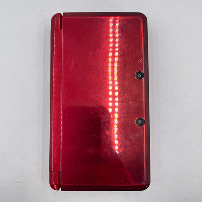 Nintendo 3DS Handheld Game Console Only CTR-001 Red