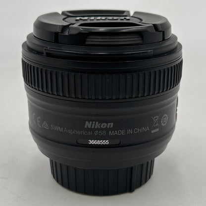 Nikon AF-S DX NIKKOR 50mm f/1.8 G Fixed/Prime Lens F