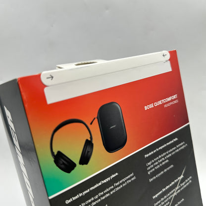 New Bose QuietComfort Over-Ear Wireless Bluetooth Headphones Black 884367-0100