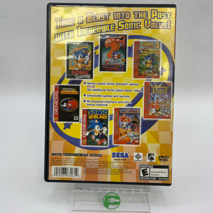 Sonic Plus mega Collection (Sony PlayStation 2 PS2, 2004)