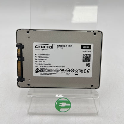 Crucial 2.5" MX500 2TB SATA III 6Gbps SSD CT2000MX500SSD1