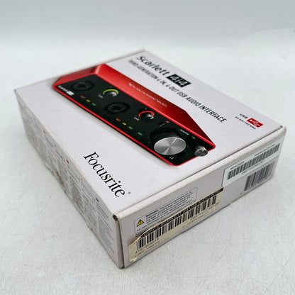 Focusrite Scarlett 4i4 (3rd Gen) USB Audio Interface MOSC0026