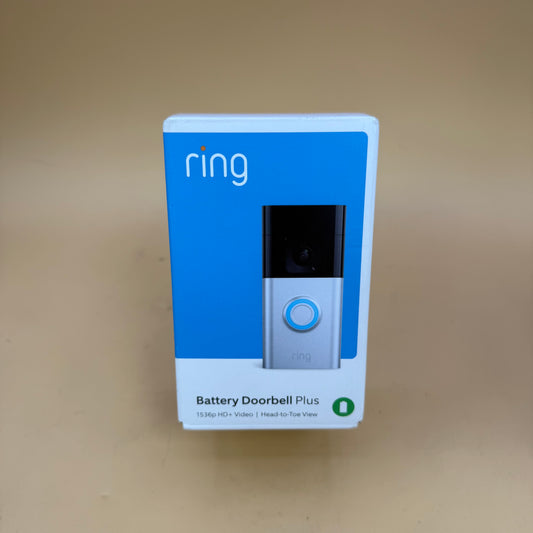 New Ring Battery Doorbell Plus Wifi Video Doorbell