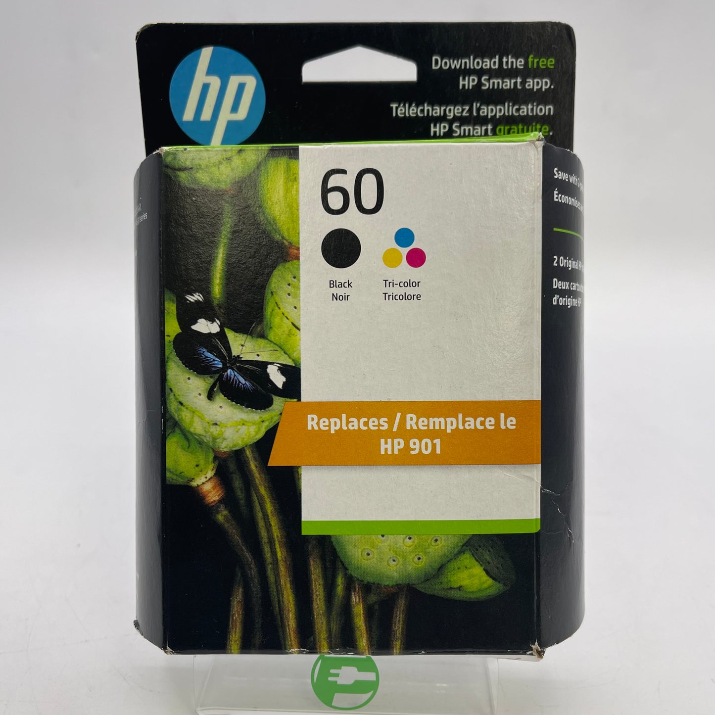 New HP 60 N9H63FN Black/Tri-color Ink Cartridge