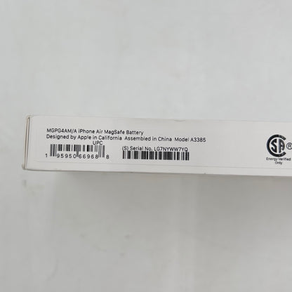 New Apple MagSafe Battery Pack White MGPGRAM/A MagSafe Battery