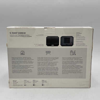 SanDisk G-Raid Mirror 24TB USB-C HDD SDPHH2H-024T-0F